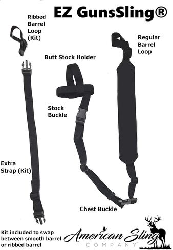 Universal Non-Swivel Gun Sling for Rifle,Shotgun and Favorite Firearm in Saudi Arabia