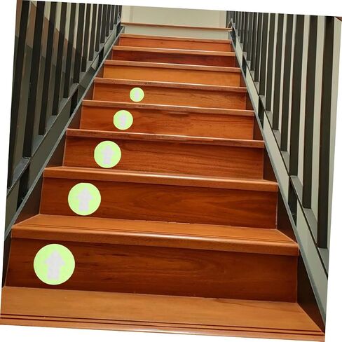 Ciieeo 20Pcs Reflective Trail Markers Waterproof Arrow Direction Signs Adhesive for Outdoor Camping and Hunting in Saudi Arabia