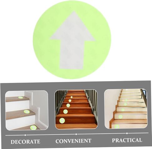 Ciieeo 20Pcs Reflective Trail Markers Waterproof Arrow Direction Signs Adhesive for Outdoor Camping and Hunting in Saudi Arabia