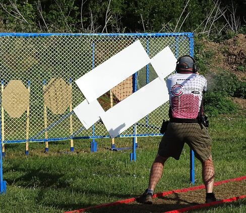 الأهداف الرسمية من الورق المقوى USPSA/IPSC، هدف جذع المنافسة، هدف إطلاق النار الظلي، أهداف الورق المقوى. صنع في الولايات المتحدة الأمريكية in Kuwait