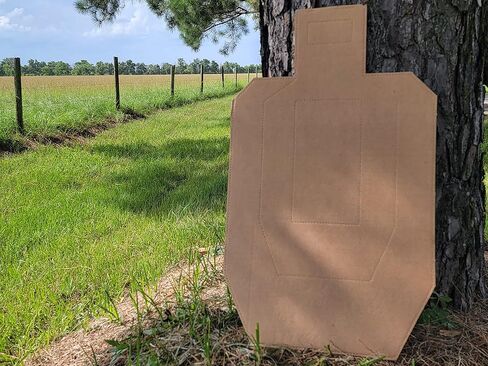الأهداف الرسمية من الورق المقوى USPSA/IPSC، هدف جذع المنافسة، هدف إطلاق النار الظلي، أهداف الورق المقوى. صنع في الولايات المتحدة الأمريكية in Kuwait