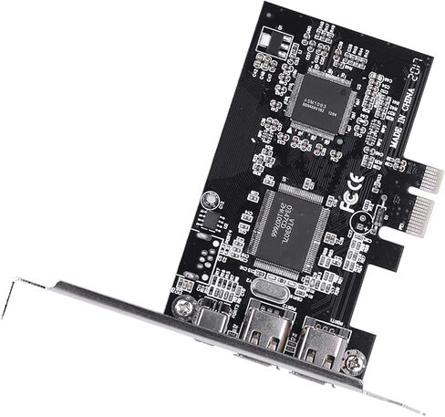 Keenso PCIE PCI Express Firewire 1394a IEEE 1394B يدعم بطاقة التحكم لمحركات الأقراص الصلبة ووحدات CDRW in Saudi Arabia