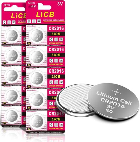 بطارية ليثيوم 3 فولت من LiCB CR2016 (10 قطع) in Kuwait
