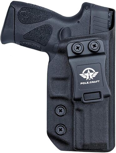 Taurus G3 IWB Kydex Holster Fit مخصص: مسدس Taurus G3 9mm / .40 - حزام الخصر الداخلي - Adj. غير قادر على الاحتفاظ in Kuwait