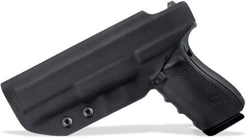 POLE.CRAFT IWB Kydex Holster يناسب حسب الطلب: Glock 21 / Glock 20 (Gen 3 4 5) & Glock 22 Gen 5 - حامل حزام الخصر الداخلي - Adj. عدم القدرة على الاحتفاظ - زر الغطاء المغناطيسي - عدم التآكل - عدم وجود اهتزاز in Kuwait