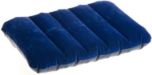 Inflatable Camping Travel Pillow, Lightweight Compressible Foldable Portable Break Pillow (Blue, ONE Size) in Saudi Arabia