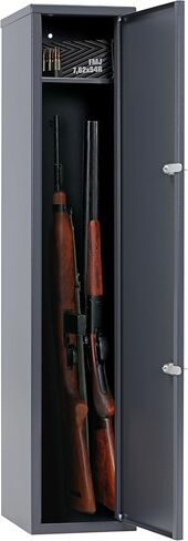 Buffalo 1015 Gun Rifle Shotgun Metal Small Security Cabinet Safe Storage with Separate Pistol/Ammo Area in Saudi Arabia