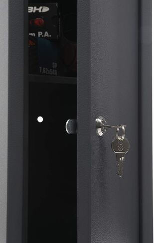 Buffalo 1015 Gun Rifle Shotgun Metal Small Security Cabinet Safe Storage with Separate Pistol/Ammo Area in Saudi Arabia