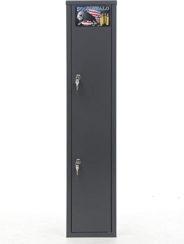 Buffalo 1015 Gun Rifle Shotgun Metal Small Security Cabinet Safe Storage with Separate Pistol/Ammo Area in Saudi Arabia