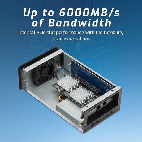 OWC Mercury Helios 5S Thunderbolt™ 5 (USB-C) External PCIe and Connectivity Expansion Solution with 3 TB5 80GB Ports in Saudi Arabia