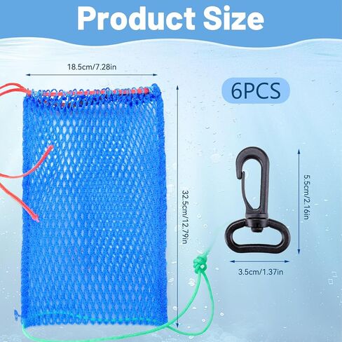 Bait Storage, Portable Folding Crabbing Equipment, Outdoor Fish Trap & Shrimp Net, Fishing Accessories for Crawfish, Minnow & Lobster in Saudi Arabia