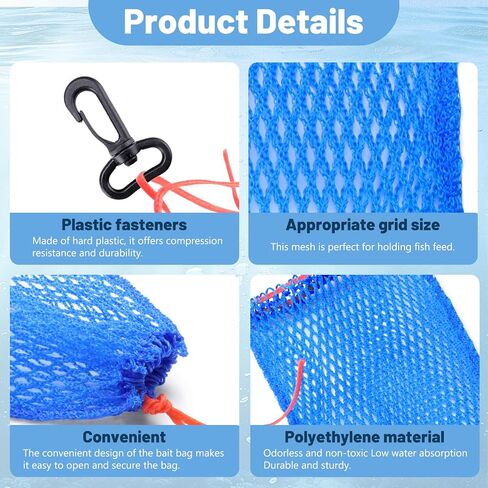 Bait Storage, Portable Folding Crabbing Equipment, Outdoor Fish Trap & Shrimp Net, Fishing Accessories for Crawfish, Minnow & Lobster in Saudi Arabia