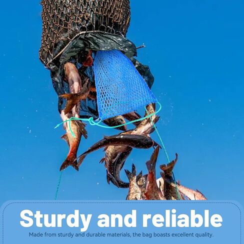 Bait Storage, Portable Folding Crabbing Equipment, Outdoor Fish Trap & Shrimp Net, Fishing Accessories for Crawfish, Minnow & Lobster in Saudi Arabia