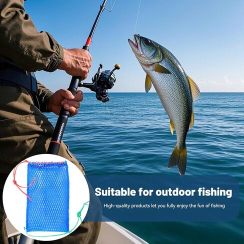 Bait Storage, Portable Folding Crabbing Equipment, Outdoor Fish Trap & Shrimp Net, Fishing Accessories for Crawfish, Minnow & Lobster in Saudi Arabia
