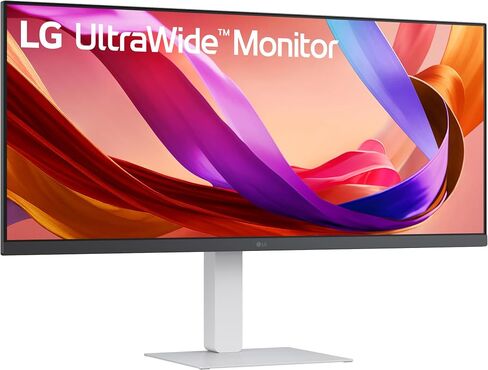 LG 34U530A-W 34-inch UltraWide WFHD (2560 x 1080) IPS Wide Computer Monitor, 100Hz, VESA DisplayHDR 400, HDMI, DisplayPort, USB Type-C, Tilt/Height/Swivel Stand, White in Saudi Arabia