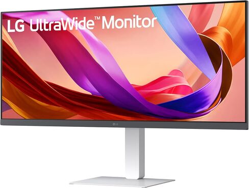 LG 34U530A-W 34-inch UltraWide WFHD (2560 x 1080) IPS Wide Computer Monitor, 100Hz, VESA DisplayHDR 400, HDMI, DisplayPort, USB Type-C, Tilt/Height/Swivel Stand, White in Saudi Arabia