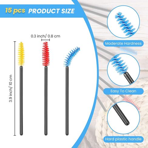 Hummingbird Feeder Parts Cleaning Brush Mini Nylon Brush Set (30, Red, Blue, Yellow) in Kuwait