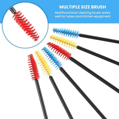 Hummingbird Feeder Parts Cleaning Brush Mini Nylon Brush Set (30, Red, Blue, Yellow) in Kuwait