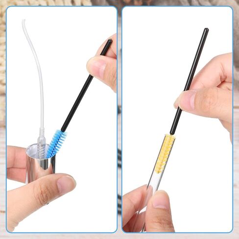 Hummingbird Feeder Parts Cleaning Brush Mini Nylon Brush Set (30, Red, Blue, Yellow) in Kuwait