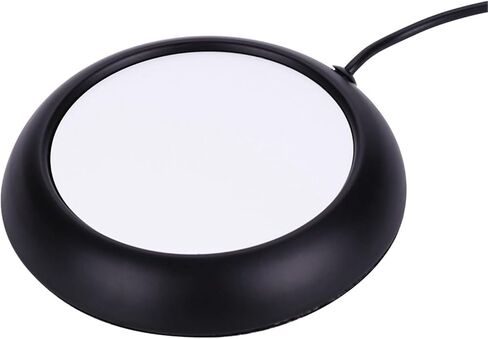 Keenso USB Cup Warmer, Heat Drink Mug Mat, Office Tea Coffee Heating Pad for Home and Office Use (White Porcelain Pattern) in Saudi Arabia