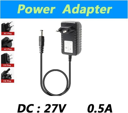 AC 110-240V DC 27V 0.5A Power Adapter Cable 2m(AU Plug) in Saudi Arabia