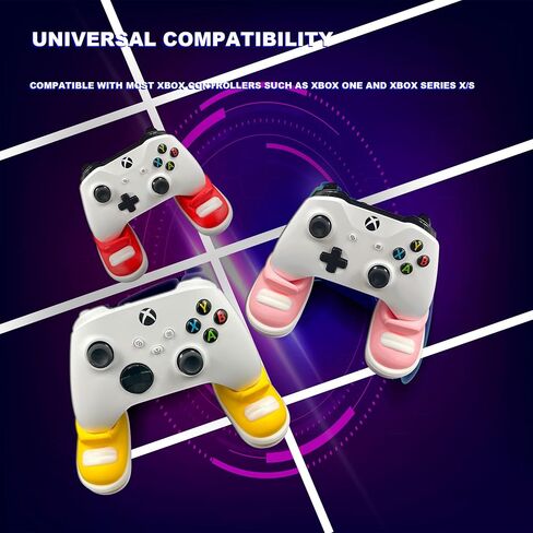 مجموعة أحذية حامل وحدة تحكم الألعاب TXW على شكل أجهزة تحكم Xbox Series X|S وXbox One اللاسلكية (أحمر) in Kuwait