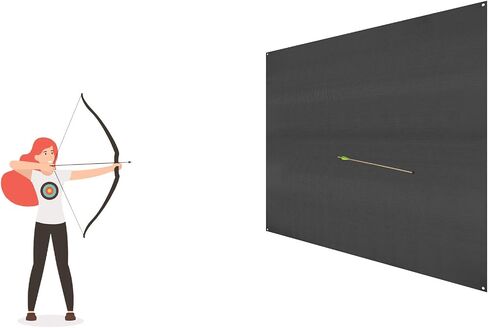 Aoneky 45lb Black Archery Backstop in Saudi Arabia