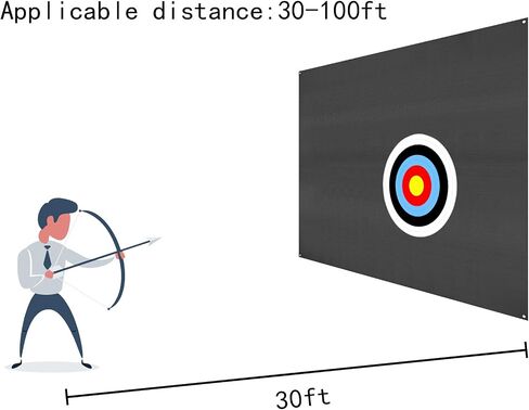 Aoneky 45lb Black Archery Backstop in Saudi Arabia