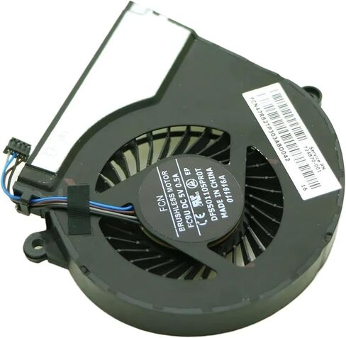 مروحة تبريد DC5V 0.5A 4Pin لـ 15 17 TPN-Q117 Q118 Q122 Pavilion 14 15 17-E مروحة تبريد وحدة المعالجة المركزية in Kuwait