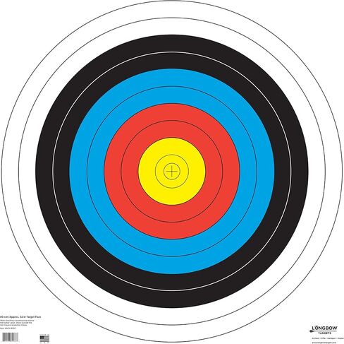 Archery Targets by Longbow (8 Pack (40cm) & (80cm) Folded, Archery Paper) in Saudi Arabia