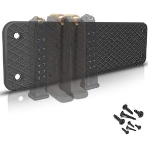 حامل ذخيرة مغناطيسي، مغناطيس مسدس مزدوج الجوانب، تخزين/منظم لمجلة البندقية في الرف، الخزانة، الخزانة، القبو، المكتب، الباب، ملحقات آمنة لمسدس الذخيرة مثبتة على المسدس، وأكواب ومشابك المسدس in Kuwait