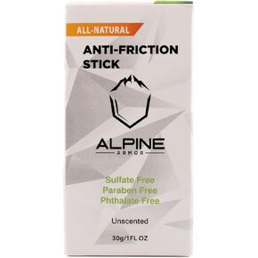 Anti-Friction Stick, All-Natural, Unscented, 1 FL OZ, Sulfate Free, Paraben Free, Phthalate Free, Anti-Chafing Protection in Saudi Arabia