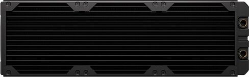CORSAIR Hydro X Series XR5 420mm V2 Custom Cooling Radiator – Compatible with iCUE Link Fans, 3x140mm Fan Mounts, Screw Protection Plates, G1/4" Threads – Black in Saudi Arabia