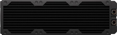 CORSAIR Hydro X Series XR5 420mm V2 Custom Cooling Radiator – Compatible with iCUE Link Fans, 3x140mm Fan Mounts, Screw Protection Plates, G1/4" Threads – Black in Saudi Arabia