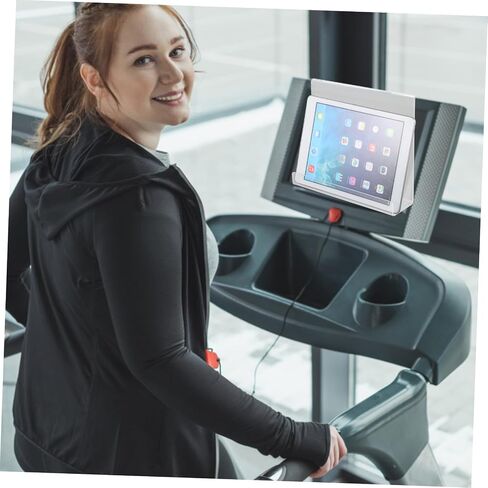 Acrylic Treadmill Magazine Rack for Tablets and E Readers Durable Holder Frame for Exercise Equipment for Reading Books Magazines While Working in Saudi Arabia