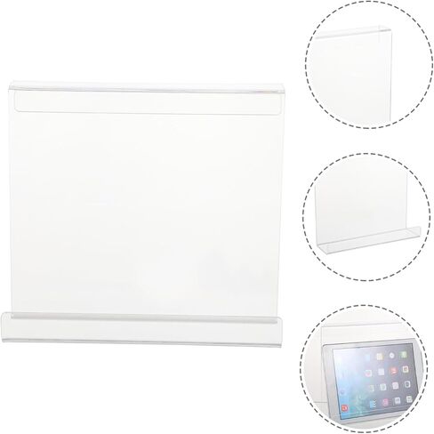 Acrylic Treadmill Magazine Rack for Tablets and E Readers Durable Holder Frame for Exercise Equipment for Reading Books Magazines While Working in Saudi Arabia