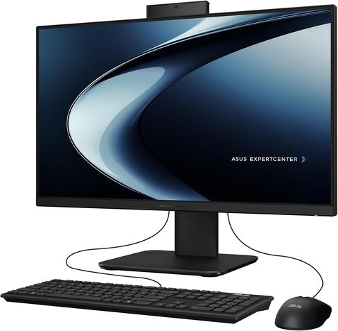 ASUS P440VA All-in-One, 23.8" FHD Anti-Glare Touch Display, 16GB DDR5 RAM, 1TB SSD, Intel® Core™ i5-13420H Processor, Windows 11 Home, Wired Keyboard and Mouse Included, P440VA-DS504T, Black in Saudi Arabia