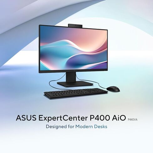 ASUS P440VA All-in-One, 23.8" FHD Anti-Glare Touch Display, 16GB DDR5 RAM, 1TB SSD, Intel® Core™ i5-13420H Processor, Windows 11 Home, Wired Keyboard and Mouse Included, P440VA-DS504T, Black in Saudi Arabia