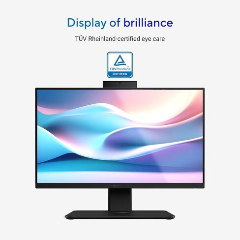 ASUS P440VA All-in-One, 23.8" FHD Anti-Glare Touch Display, 16GB DDR5 RAM, 1TB SSD, Intel® Core™ i5-13420H Processor, Windows 11 Home, Wired Keyboard and Mouse Included, P440VA-DS504T, Black in Saudi Arabia