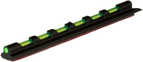 TRUGLO Low-Profile Universal Fiber Optic Front Shotgun Wing & Clay Glo-Dot Sights, Green/Red/Dual Color in Saudi Arabia