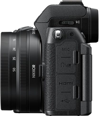 Nikon Z50 II Mirrorless Camera with Z DX 16-50mm f/3.5-6.3 VR and 50-250mm f/4.5-6.3 VR Lens + 128 GB Memory + Extra Battery + Camera Case + Tripod + More (30pc Bundle) (Renewed) in Saudi Arabia
