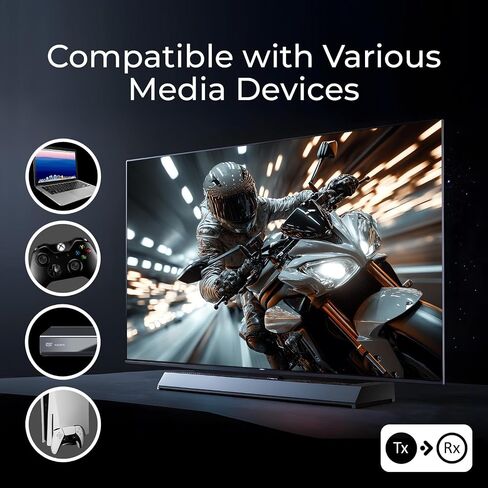 OREI 4K HDMI Extender Over Fiber Optic Balun - UltraHD 4K @ 60Hz 4:4:4 DR, CEC, HDR10+, VESA Res, SFP+ - Up to 10 KM in Single Mode - 300M in Multi-Mode in Saudi Arabia