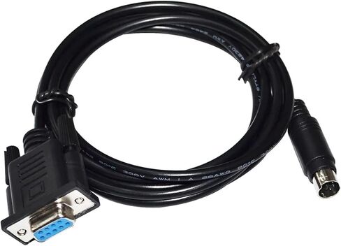 كابل محول DB9 D-SUB 9PIN إلى PS/2 MINI DIN 6PIN MD6 لدواسات G25 G27 إلى عجلات FANA (1.5 متر) in Saudi Arabia