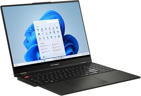 ASUS Vivobook Touch Flip 16 2 في 1 كمبيوتر محمول Intel 10-core i5-1335u (Beats i7-1255u) 16 بوصة WUXGA 16 جيجابايت ذاكرة الوصول العشوائي 512 جيجابايت SSD 4K لوحة مفاتيح بإضاءة خلفية للرسومات W11 (TP360 - متجدد) in Kuwait