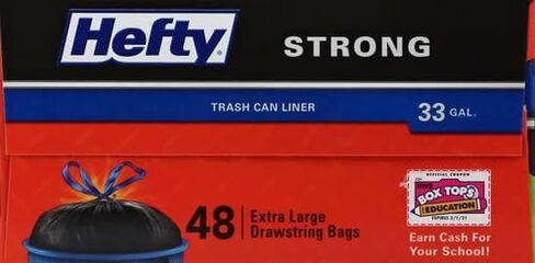 Hefty Strong Large Trash Bags, 33 Gallon, 48 Count in Saudi Arabia