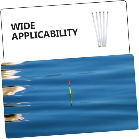 10PCS Transparent Fishing Float Tubes Multi Purpose Floats for Freshwater Saltwater Fishing Essential Tackle Accessory for Anglers in Saudi Arabia