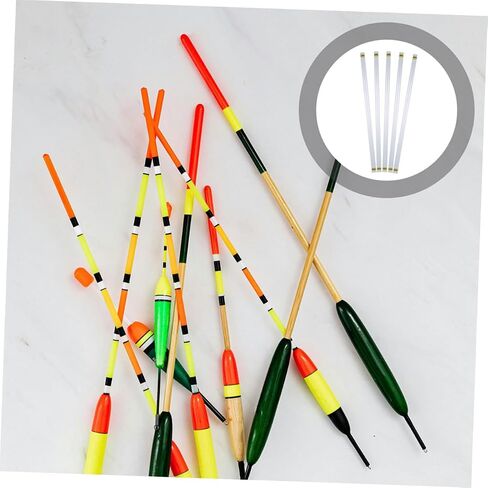 10PCS Transparent Fishing Float Tubes Multi Purpose Floats for Freshwater Saltwater Fishing Essential Tackle Accessory for Anglers in Saudi Arabia