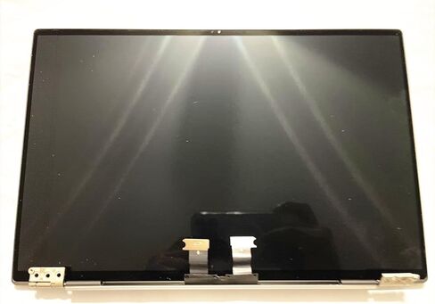 13.4 بوصة FHD + شاشة LCD تعمل باللمس غطاء محول رقمي مفصلات كابل مجموعة أجزاء النصف العلوي الكاملة لجهاز Dell Xps 13 9310 (فضي) in Kuwait