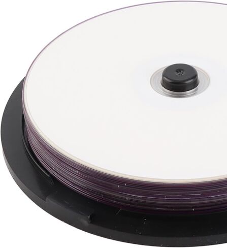 أقراص Yunir DVDR DL 8.5 جيجابايت فارغة تدعم سرعات تسجيل 8X برتقالية 10 قطع تخزين فيديو ثابت للأفلام المنزلية والنسخ الاحتياطية (10 قطع) in Kuwait
