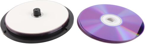 Ciciglow 8X DVDR DL 8.5GB أقراص فارغة 10 قطع تخزين مستقر للغاية وقابل للتسجيل للأفلام المنزلية والنسخ الاحتياطية لبيانات الفيديو (10 قطع) in Kuwait